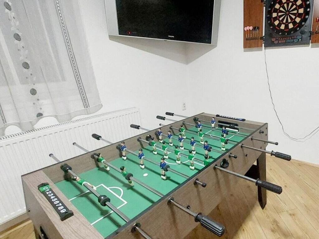 Table football in the games salon